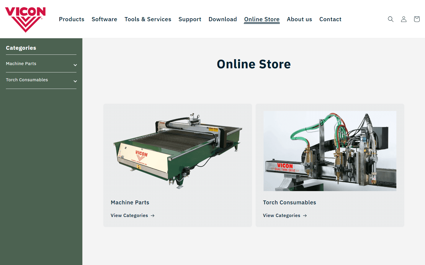 Vicon Shop
